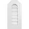 Ekena Millwork Octagonal Top Surface Mount PVC Gable Vent: Functional, w/ 3-1/2"W x 1"P Standard Frame, 12"W x 24"H GVPOT12X2401SF - alternate 1